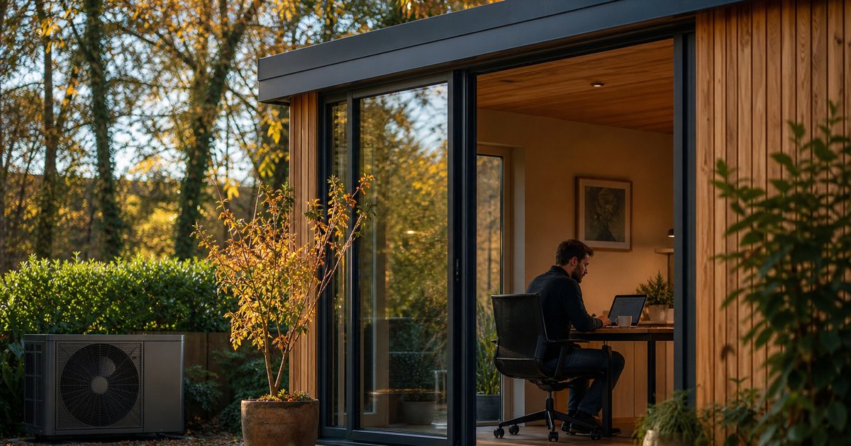 Does A Backyard Studio Really Need Its Own Heating And Cooling?
