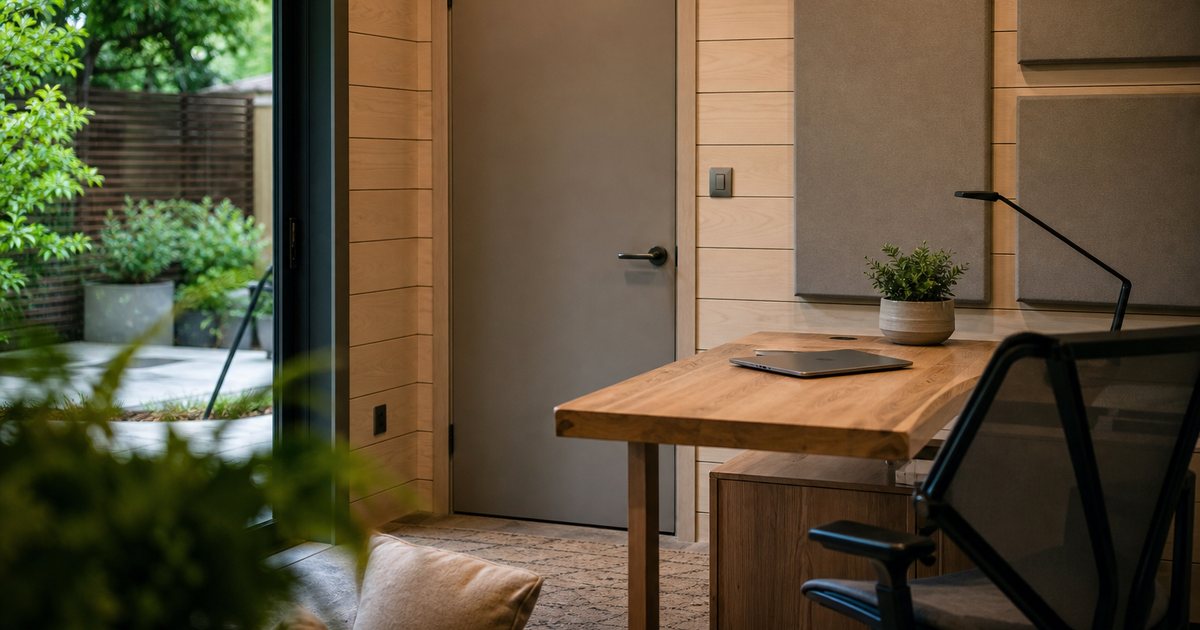 Can A Garden Office Stay Quiet Enough For Deep Focused Work?