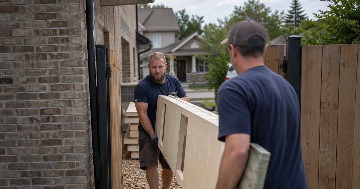 What Should A Homeowner Do When The Backyard Has No Access For A Crane Or Truck?
